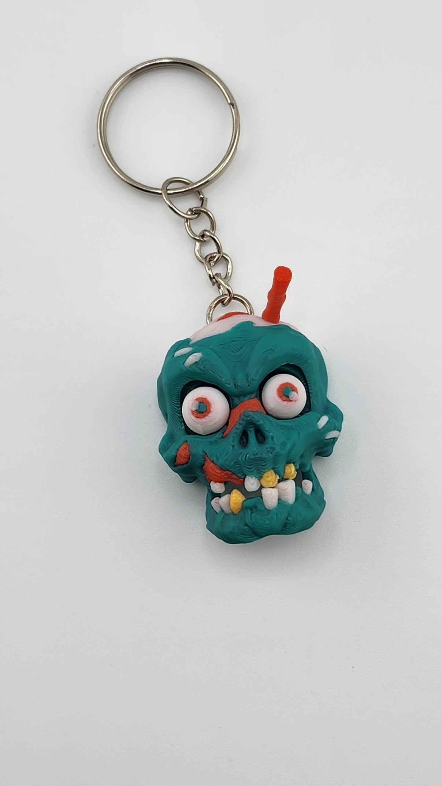 Eye Popping Zombie Keychain