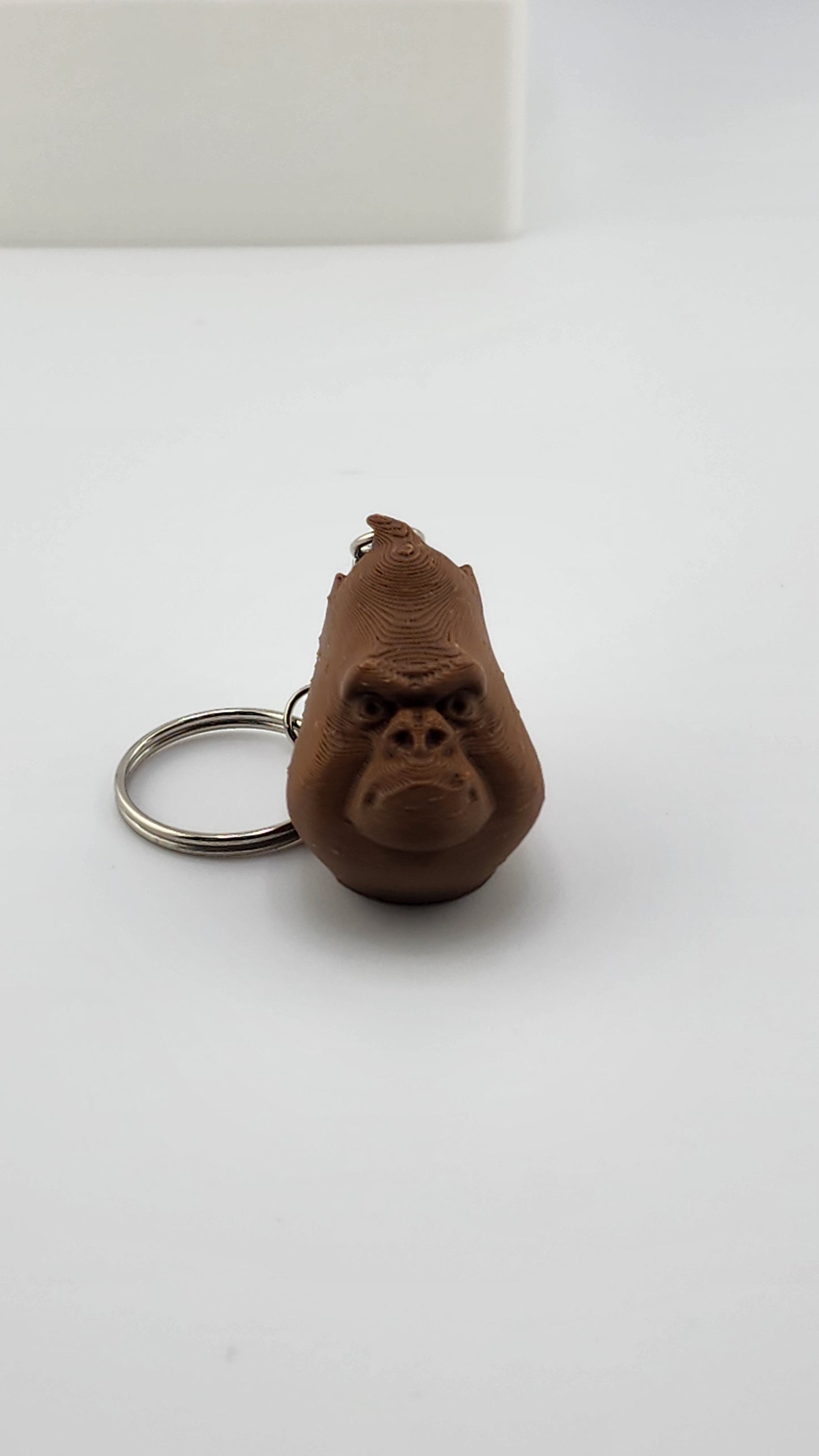 Gorilla Head Keychain