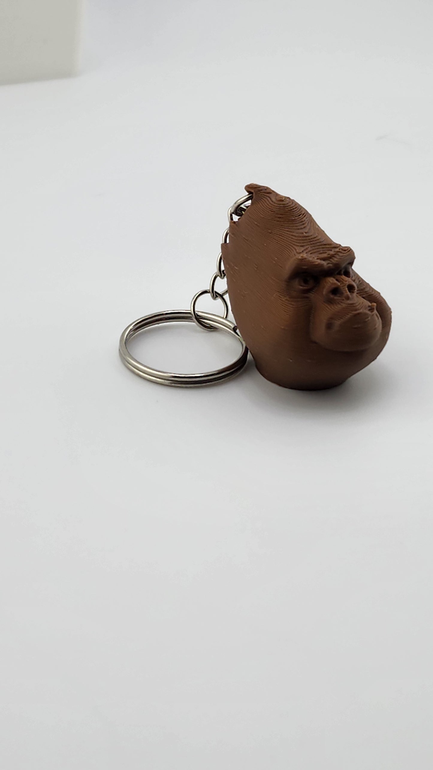 Gorilla Head Keychain