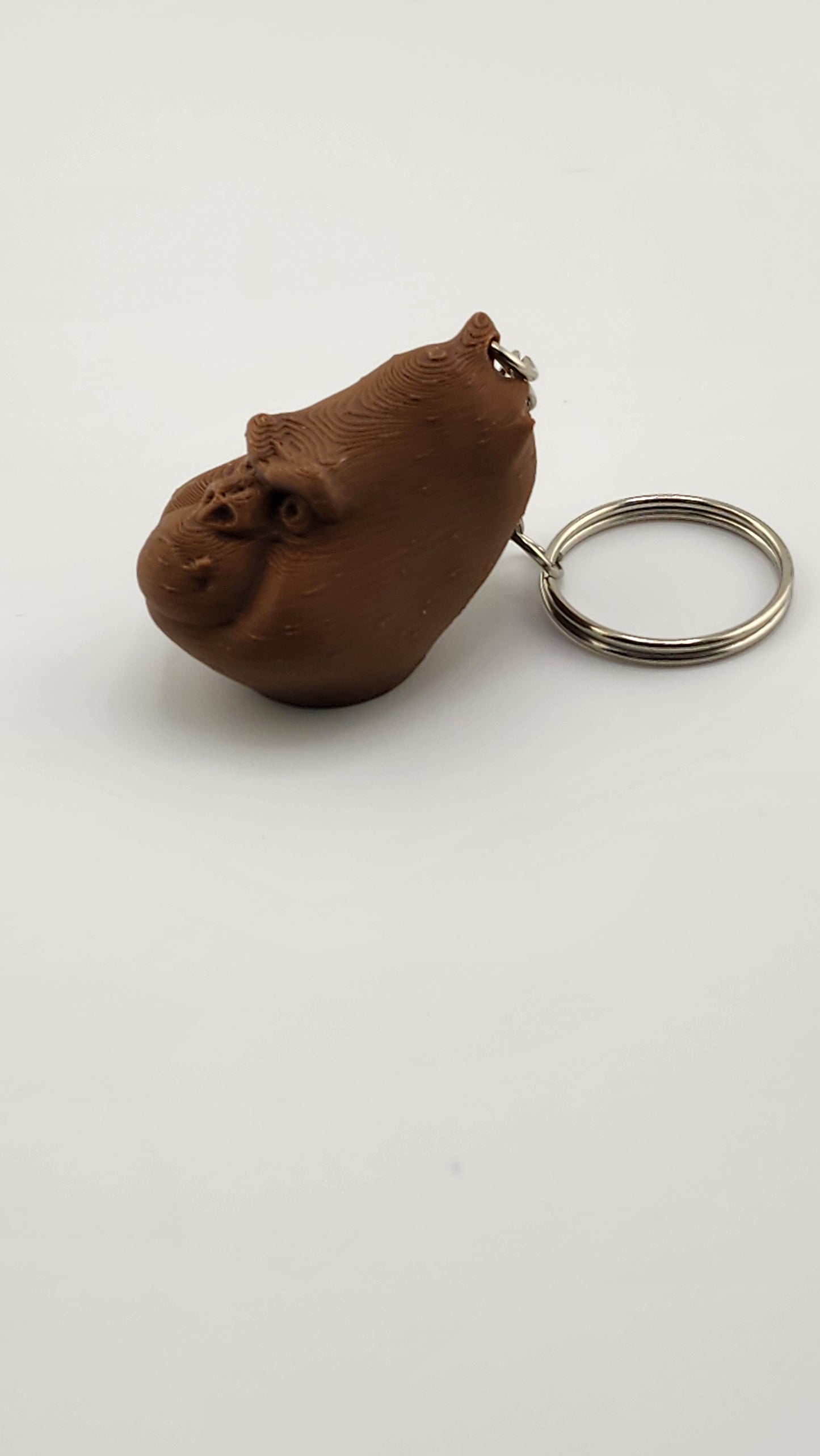 Gorilla Head Keychain