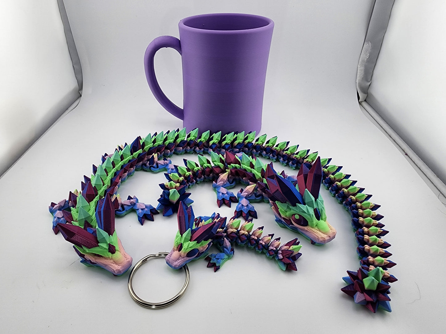Two Tone Cinderwing Crystal Dragon Sets