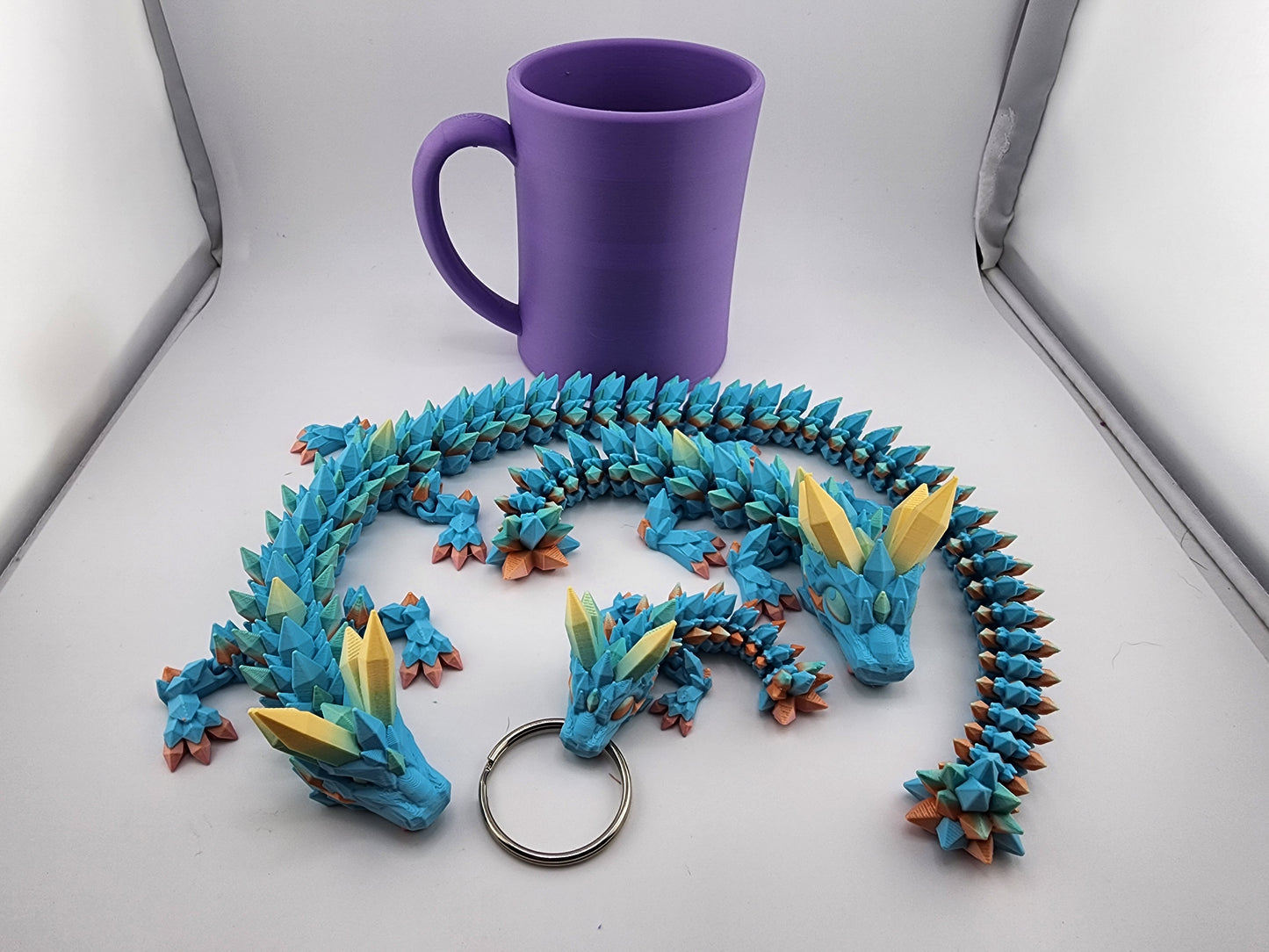 Two Tone Cinderwing Crystal Dragon Sets