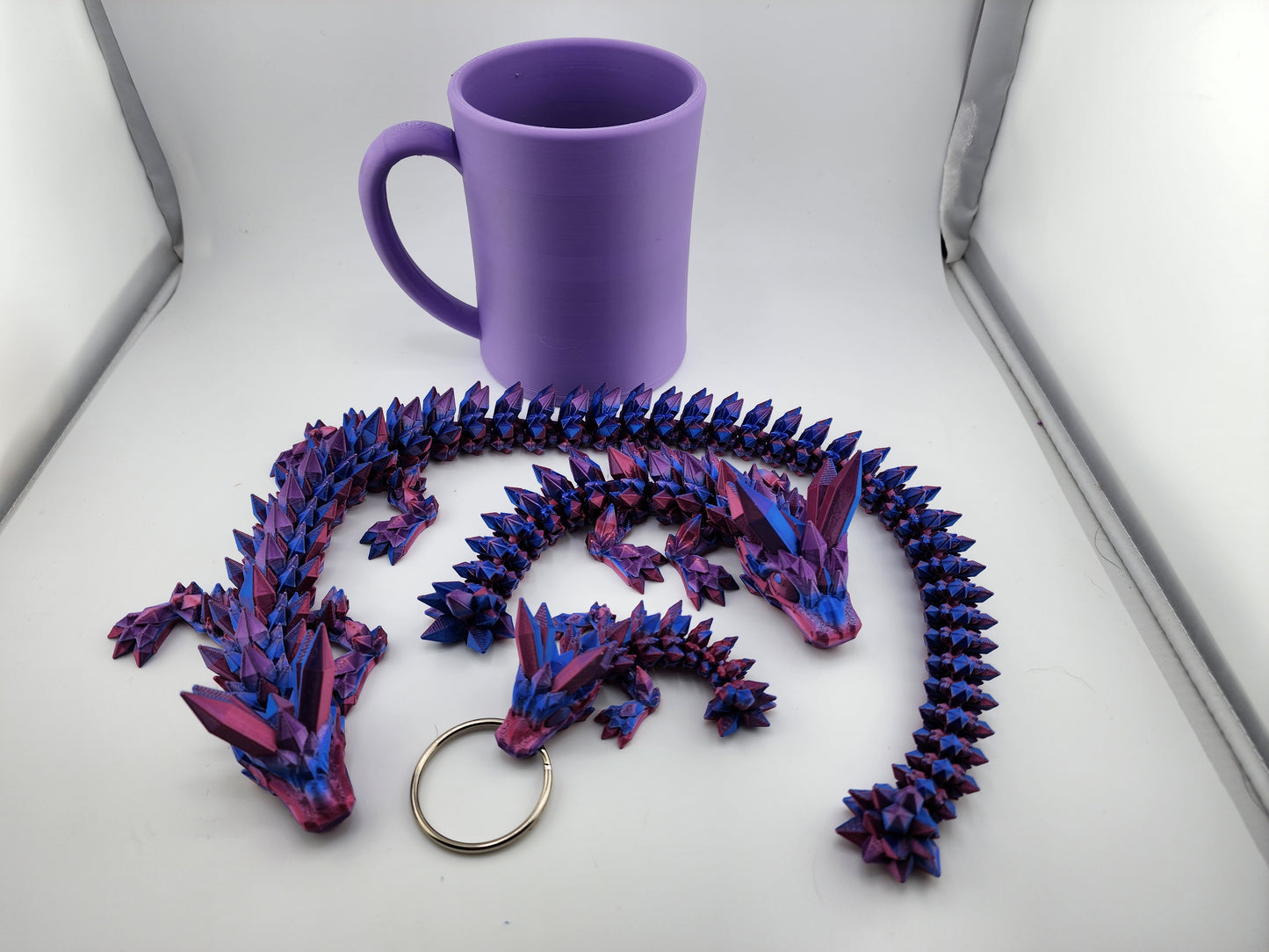 Two Tone Cinderwing Crystal Dragon Sets