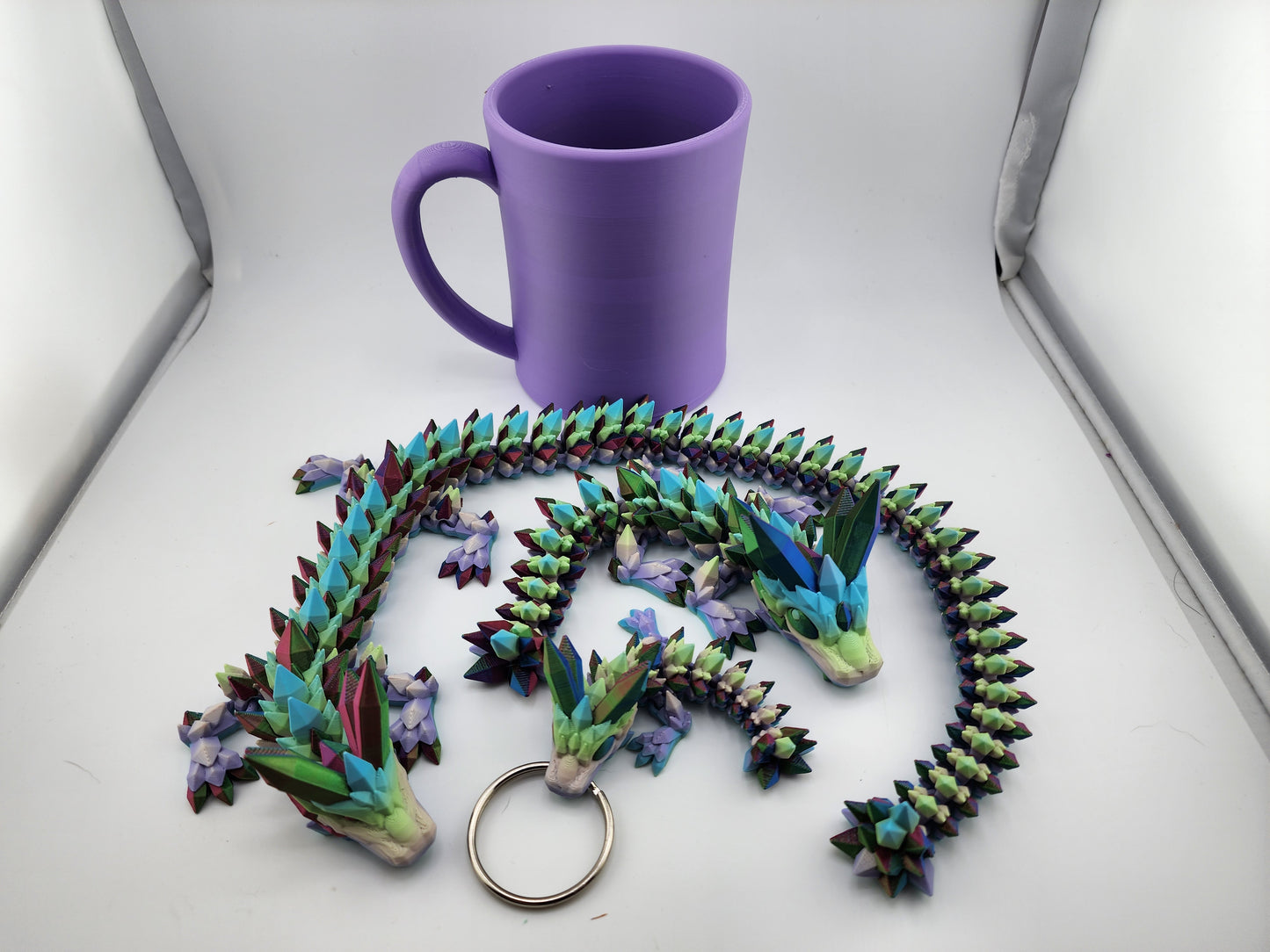 Two Tone Cinderwing Crystal Dragon Sets