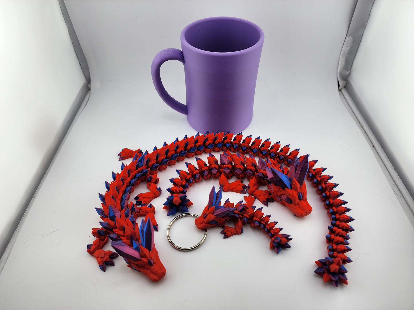 Two Tone Cinderwing Crystal Dragon Sets