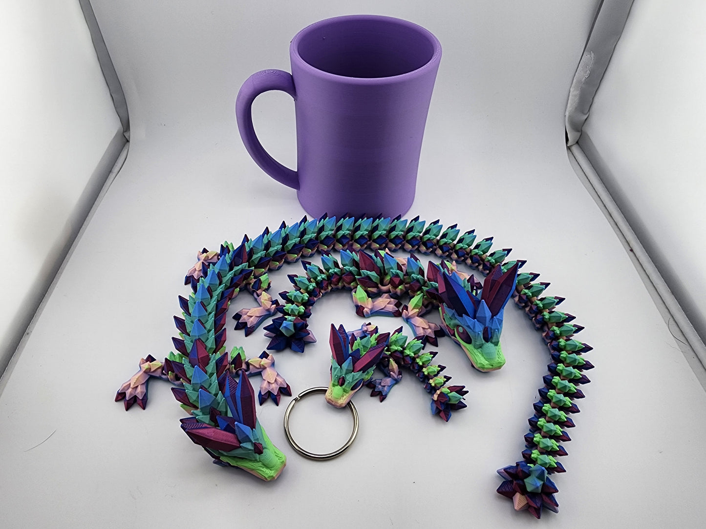 Two Tone Cinderwing Crystal Dragon Sets