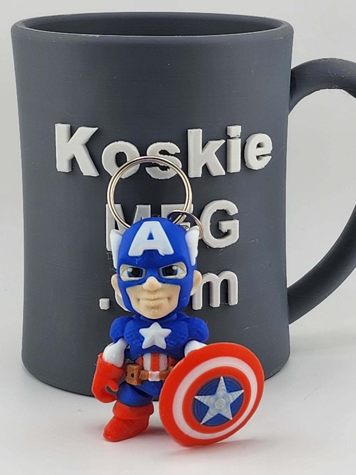 Heros and Villains Keychain/Bag Buddy